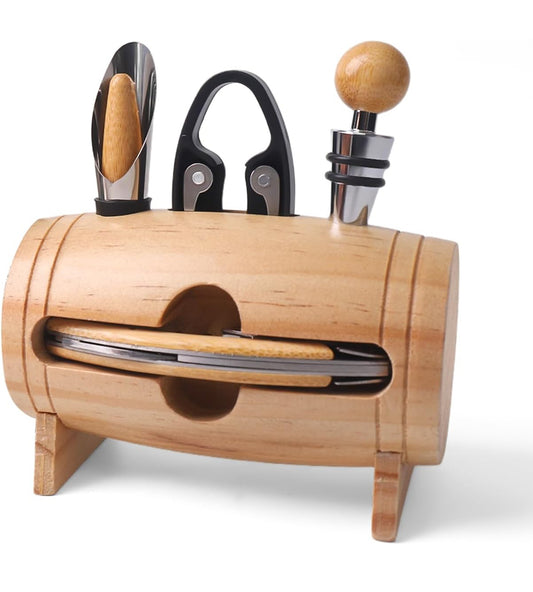 Tonneau avec accessoire de vin