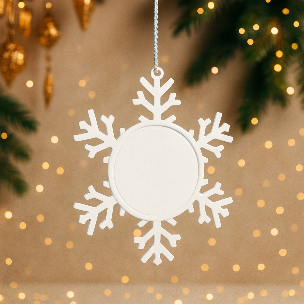 Flocon photo de Noël