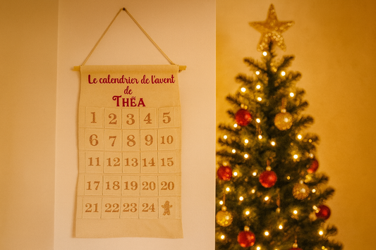 Calendrier de l'Avent personnalisable